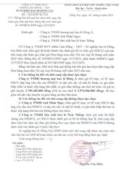 Thông báo KQLCNCC đơn hàng mua sắm chỉ các loại 6T cuối năm 2025
