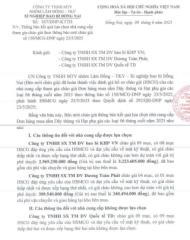 Thông báo KQLCNCC đơn hàng mua sắm dây thừng và hạt phụ gia các loại